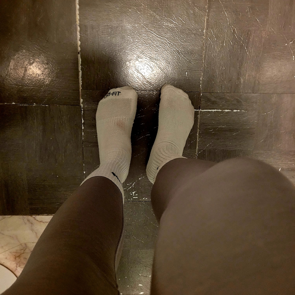 Nike Womens White Crew Socks